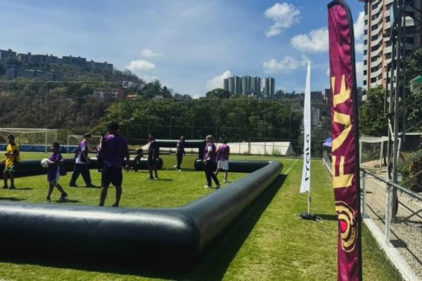 Michael Chambra - FVF une fuerzas con Traki y Deportivo La Guaira en el ‘Festival Alineando Valores’ - FOTO