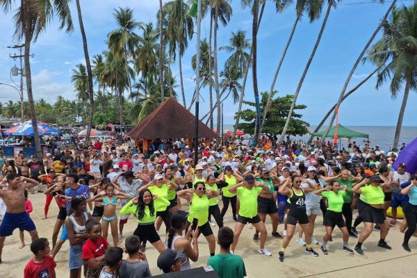Palmarito ofreció actividades recreativas y deportivas en Semana Santa