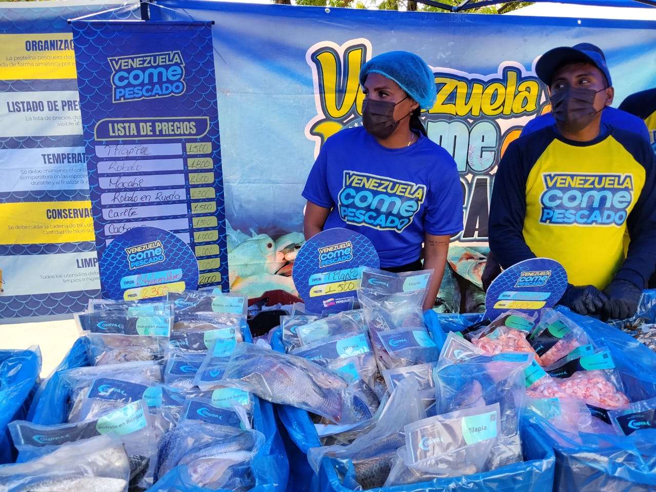 Plan Venezuela Come Pescado llegó a Maracaibo con más de 25 toneladas