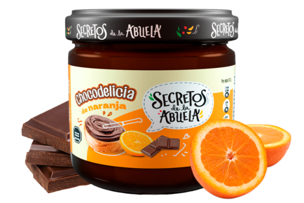 Secretos de la Abuela sacó una crema de chocolate con naranja