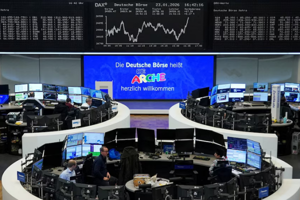 Sorpresa en las bolsas europeas y baja del precio del petróleo en respuesta al anuncio de tregua en Medio Oriente