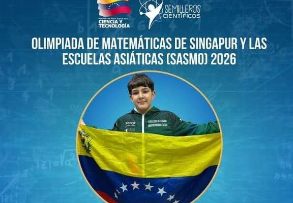 Venezolano Ibrahim Rahwan gana medalla de oro en Olimpiada de Matemáticas