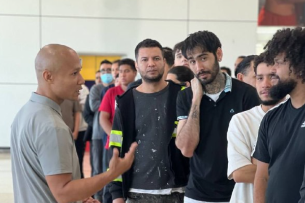Arribaron al país 133 venezolanos procedentes de Estados Unidos