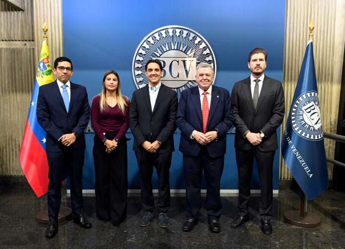 BCV y Bolsa de Valores de Caracas intercambian propuestas que permitan el fortalecimiento del mercado interno de capitales