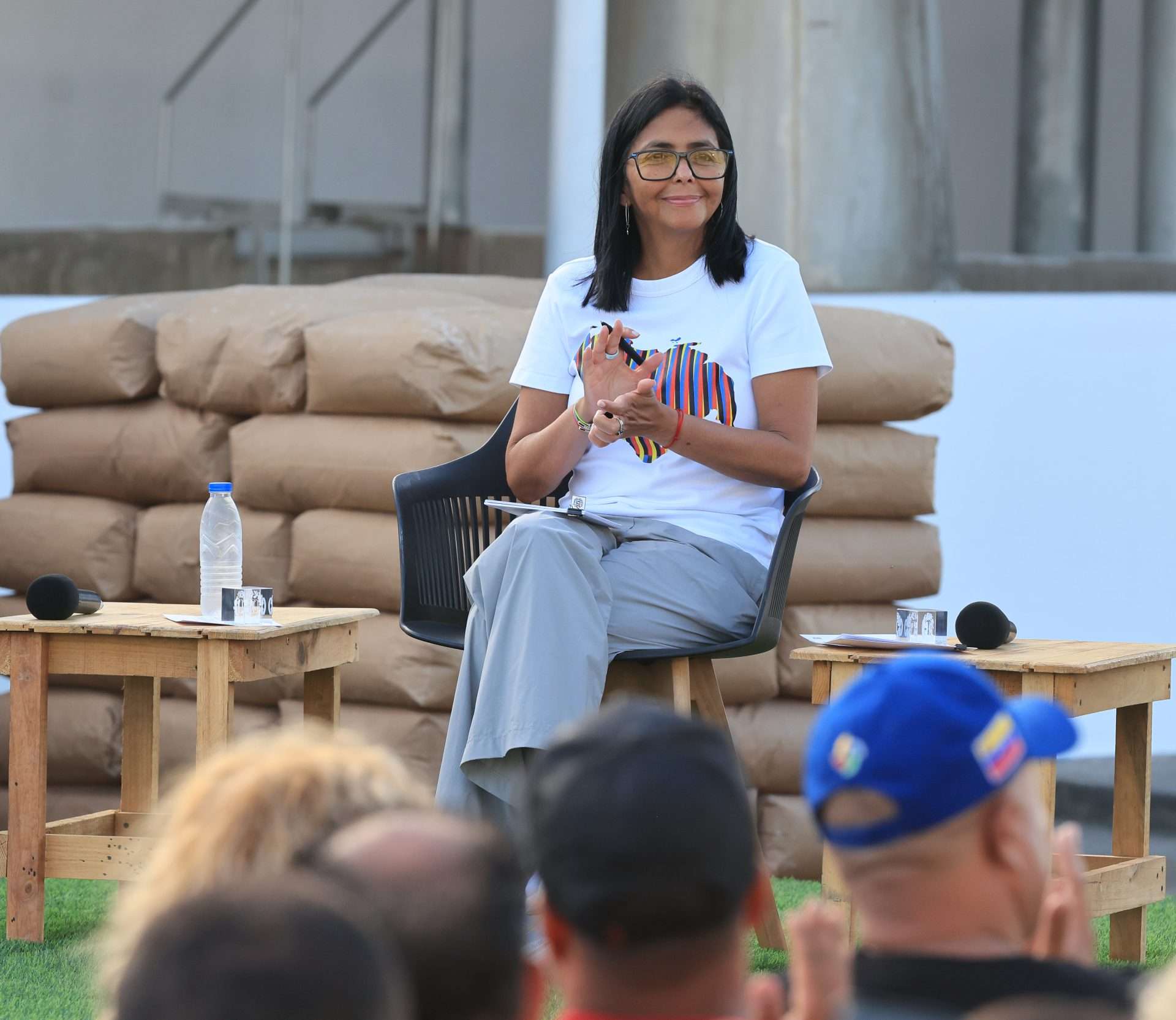 Delcy Rodríguez a EEUU: no le tengan miedo a Venezuela desbloqueada