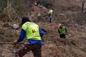 Ejecutan plan de desmalezamiento de torrenteras en Caracas