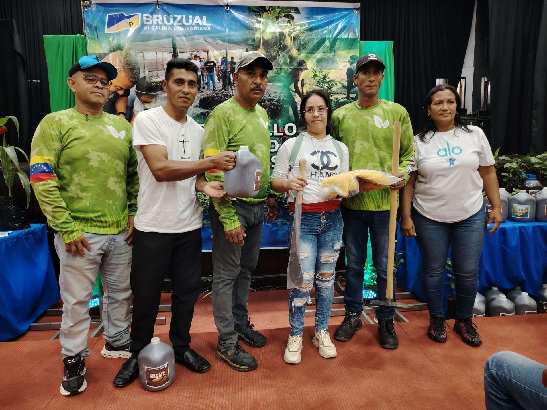 Entregan dotación técnica a 32 productores de Bruzual en Yaracuy