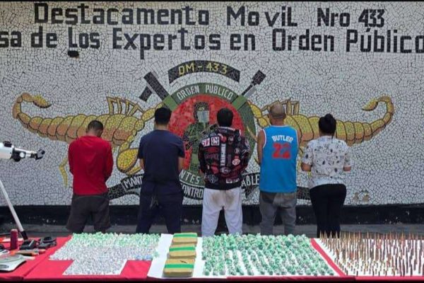 Fanb detiene a 6 ciudadanos y desmantela laboratorio clandestino de drogas