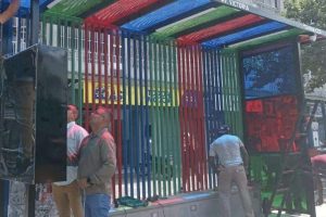 Inauguran parada futurista en la avenida Panteón de Caracas