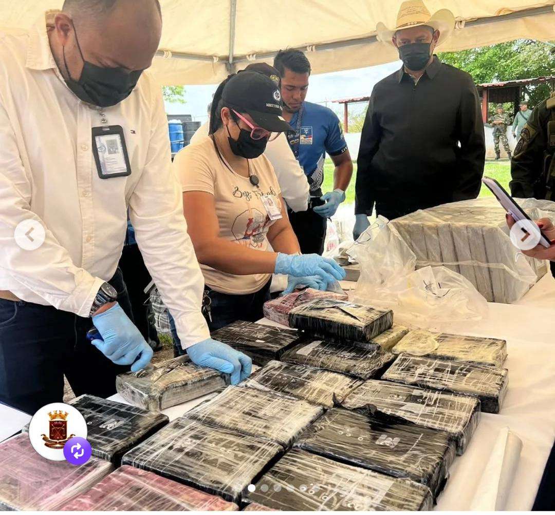 Incineran en Apure 3,5 toneladas de drogas