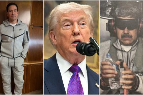 Los comentarios de Trump y Marco Rubio por su conjunto viral al 'estilo Maduro'