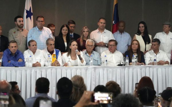 María Corina Machado y la PUD presentaron el 'Manifiesto por la Transición Democrática' pactado en Panamá
