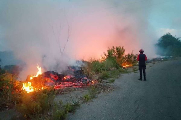 Más de 3 hectáreas de vegetación afectadas por incendios en Trujillo
