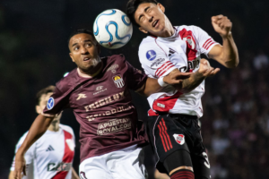 River Plate logró un gol tardío para superar a Carabobo FC