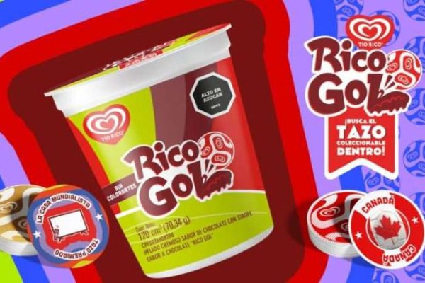 Tío Rico sacó un helado de chocolate para disfrutar en la Copa Mundial