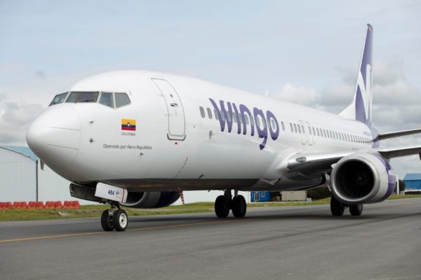 Wingo inició la comercialización de su vuelo entre Bogotá y Porlamar