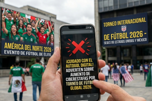 Alerta por estafas cibernéticas ante el Mundial de Fútbol 2026