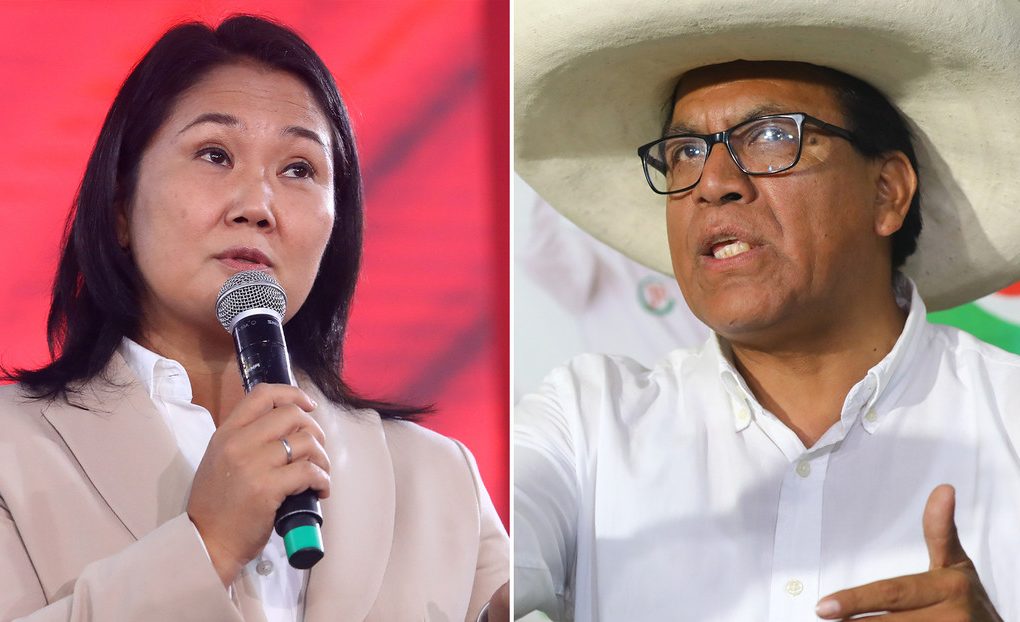 Balotaje en Perú enfrenta al pasado y el voto de las provincias frente a Lima