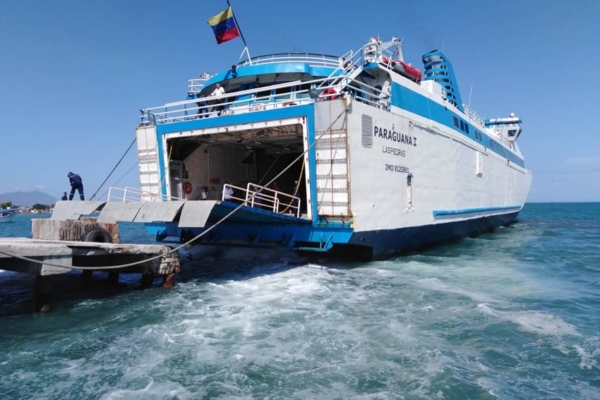 Conferry reanudará sus operaciones en la ruta Puerto La Cruz–Margarita a partir del 26 de junio