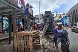 Construyen paradas futuristas en la Baralt