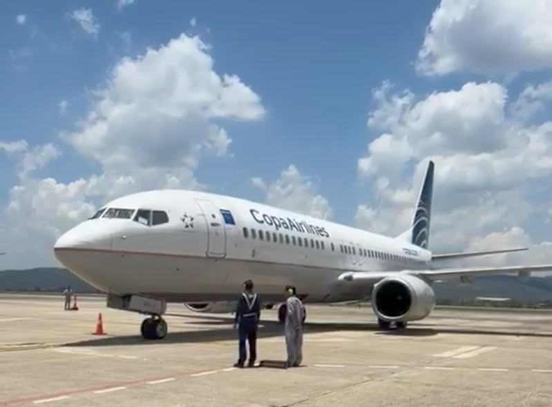 Copa Airlines reinició vuelos Barcelona Panamá