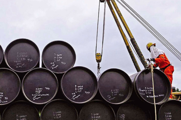 El petróleo de Texas cae 2,69 %