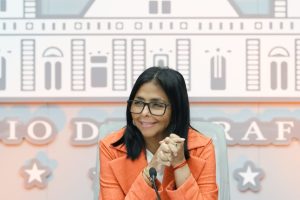 India confirma visita oficial de Delcy Rodríguez para reunirse con su primer ministro