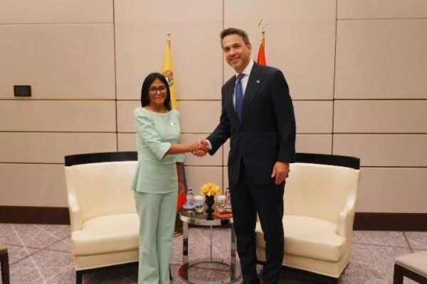 Presidenta (E) sostiene encuentro oficial con ministro de Energía turco