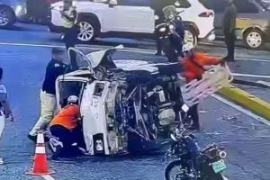 Tres personas resultaron lesionadas en accidente de tránsito en Altamira